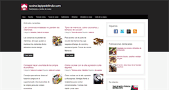 Desktop Screenshot of cocina.lapipadelindio.com