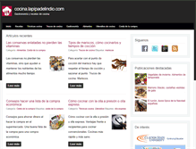 Tablet Screenshot of cocina.lapipadelindio.com