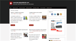 Desktop Screenshot of mascotas.lapipadelindio.com